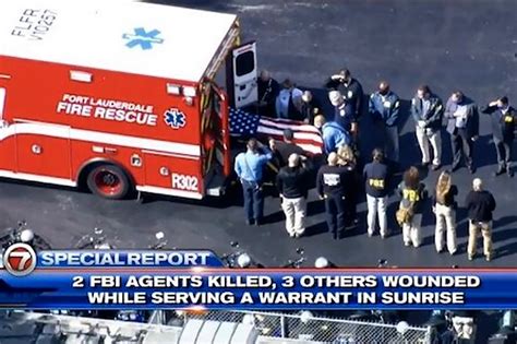 Florida Fbi Shooting 2 Agents Killed While Serving Warrant In Sunrise