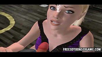 Spunky Teen Babe In A D Cartoon Game Gets On Her Knees XVIDEOS