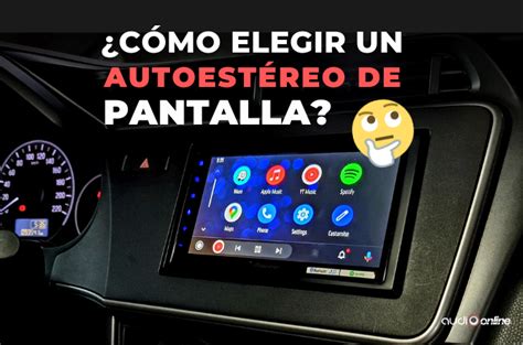 Dilema Surtido Agente De Mudanzas Estereo De Pantalla Para Carro Mexico