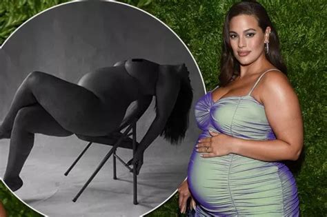 Plus Size Babe Ashley Graham Shares Naked Snap To Flaunt Unedited Post Baby Body Daily Star