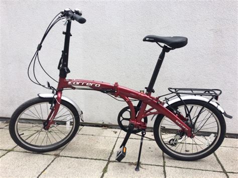 Carrera Intercity Folding Bike Red 8 Gears In Brixton London