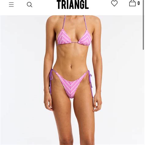Triangl Bikini Set Both Size XS Bag Not Included Depop