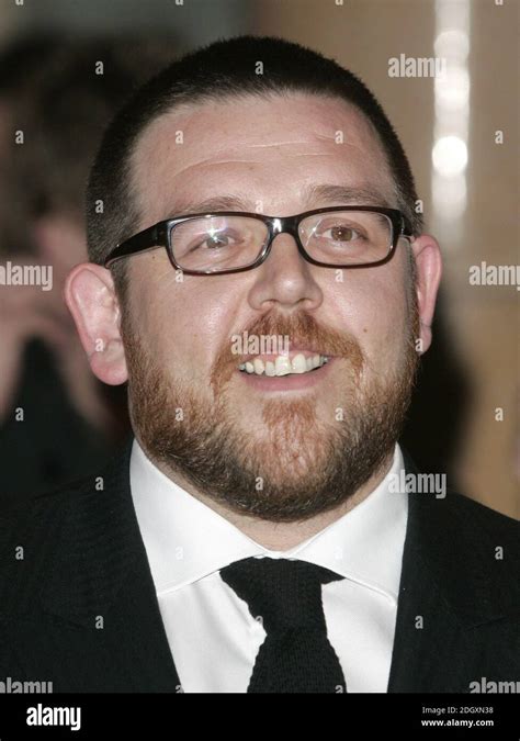 Nick Frost Arriving At The Hot Fuzz World Premiere Vue Cinema