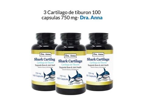 Ripley Cartilago De Tiburon Capsulas Mg Dra Anna