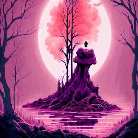 Premium Photo Eerie Landscape