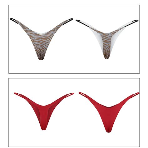Sexy Unterw Sche Frauen Frauen Sexy Tanga Low Rise Double Layer Bikini Slips H Schen Mit