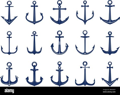 Navy Anchor Vector
