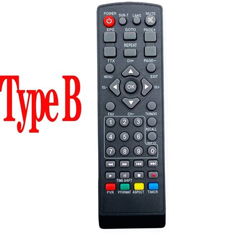 DVB-T2 Digital TV Box Pilot Control Universal Pilot Control for DVB-T2 ...