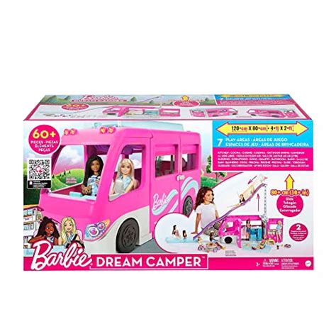 Trailer Da Barbie Brinquedo - Barbie Estate Conjunto de Brinquedo Trailer dos Sonhos com 7 áreas de ...