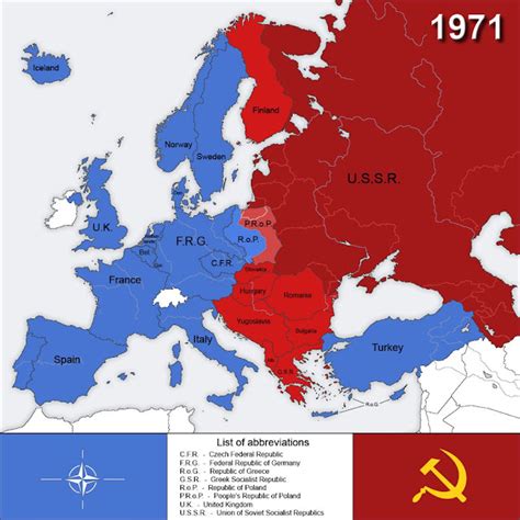 Cold War Interactive Map