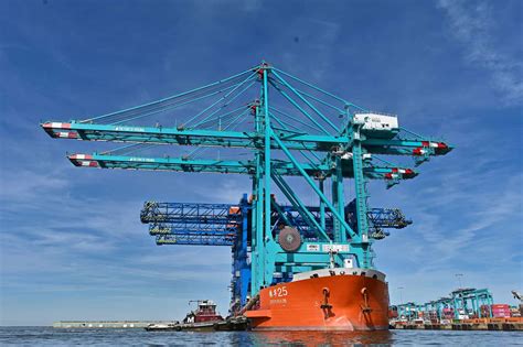 Port Of Virginia Receives East Coast S Largest Ever Cranes Chesapeake