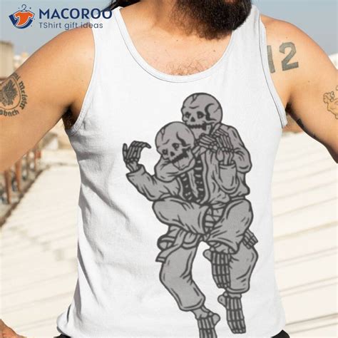 Jiu Jitsu Skeleton Rear Naked Choke Brazilian Jiu Jitsu Shirt