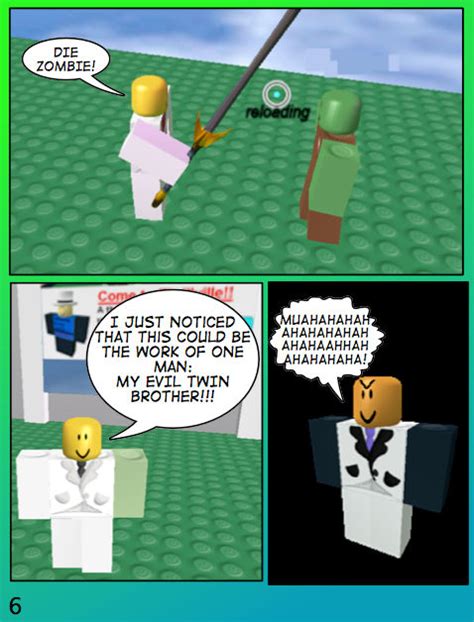 Roblox Comic 1 Page 6 By Williamthefox On Deviantart