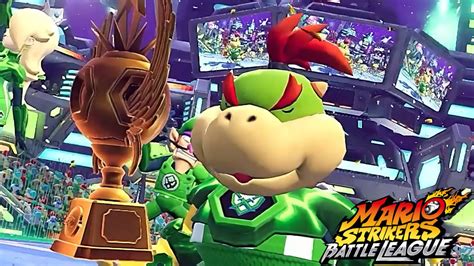 Mario Strikers Battle League Bowser Jr Galactic Mode Championship Cup