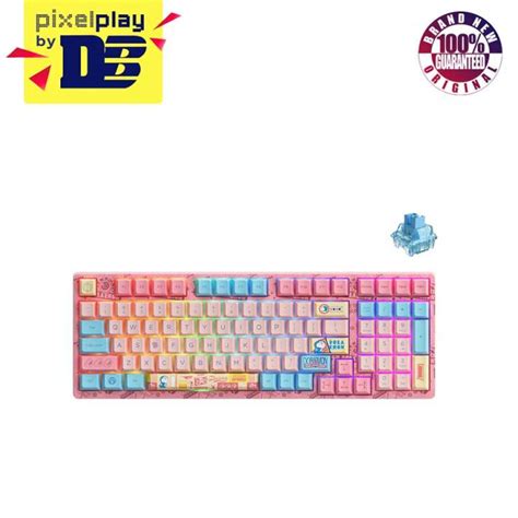 Akko Doraemon Macaron B Multi Modes Rgb Hot Swappable Mechanical Keyboard Akko Cs Jelly
