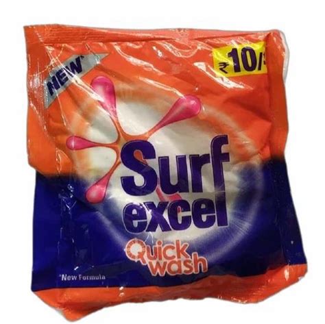 White 65 G Surf Excel Quick Wash Detergent Powder At Best Price In