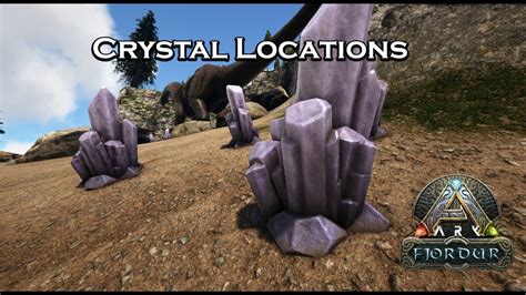 Ark Fjordur Quick Guide On Where To Farm Crystal Youtube