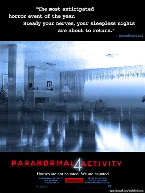 Paranormal Activity 4 Movie Posters From Movie Poster Shop