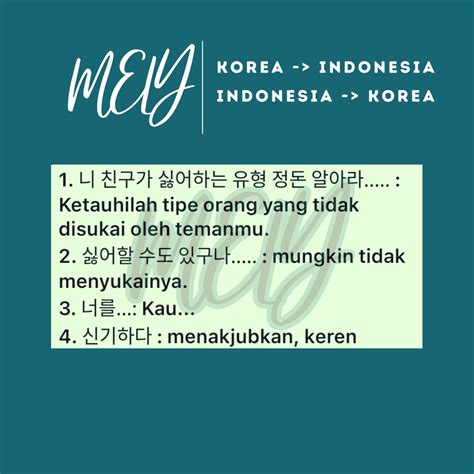 TRANSLATE KOREA -> INDONESIA & INDONESIA -> KOREA