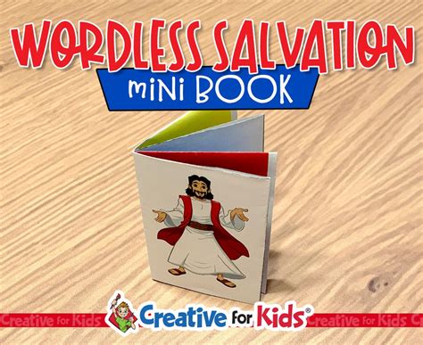 Salvation Mini Book Salvation Wordless Book Colors Of Salvation