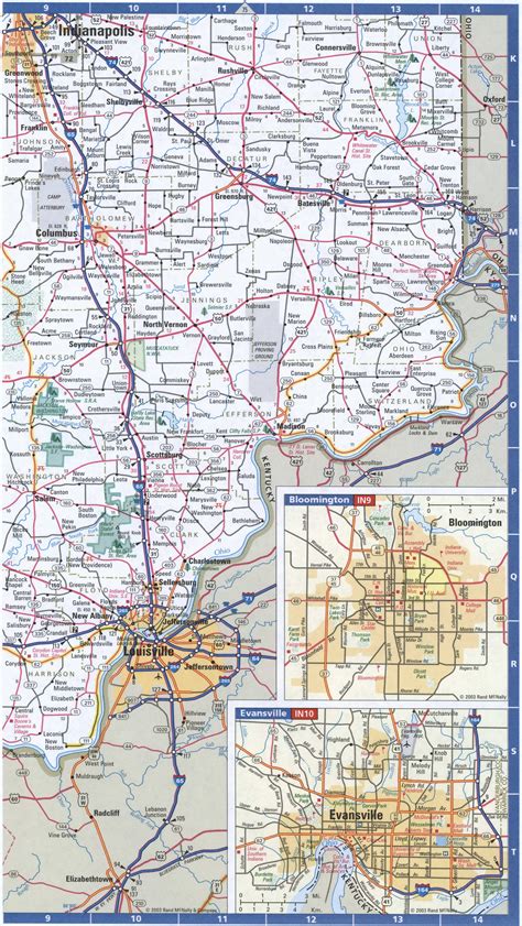 map of southwestern indiana 1