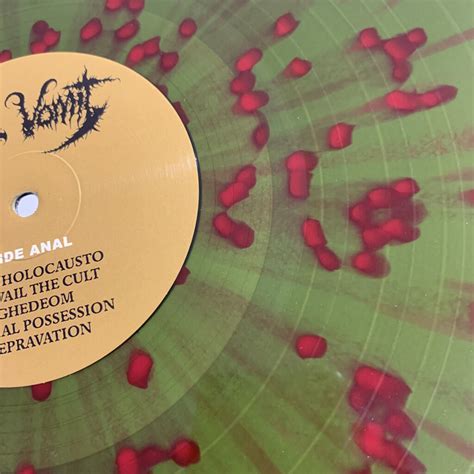 Anal Vomit Depravation Splatter Vinyl Lp For Sale On Osmoseproductions