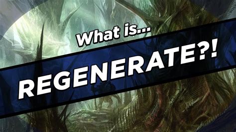 What IS Regenerate?! - YouTube