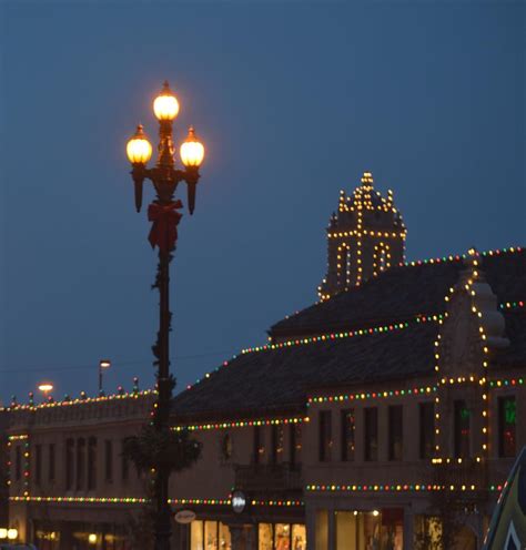 Plaza Lights Misty Night 2 Photograph By Linda Benoit Fine Art America