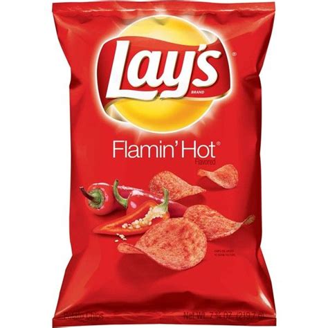 Lays Flamin Hot Potato Chips 7 75 Oz Walmart Lays Potato Chips Hot Chip Lays Chips