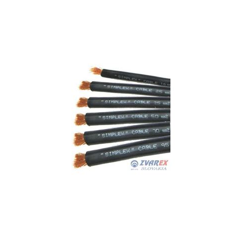 Zváracie káble 16mm2 Simplex CGZ metráž | ZVAREX Michalovce