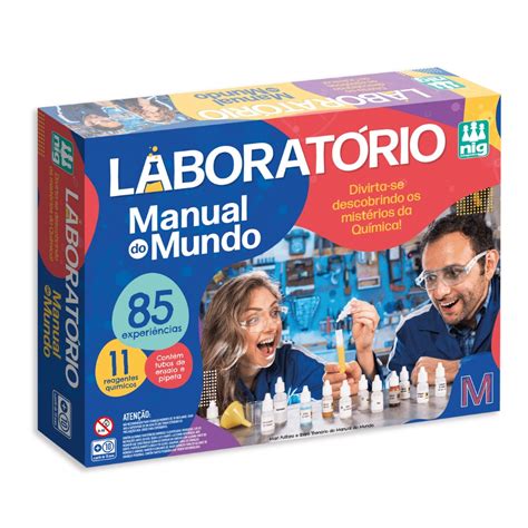 Jogo Laboratorio - Jogo Infantil Laboratório Manual Do Mundo 85 Experiências Química ...