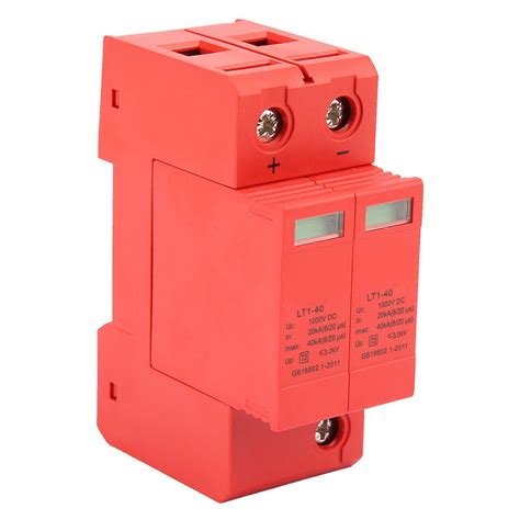 Dc1000v 2p 20ka~40ka House Surge Protective Low Voltage Arrester Device