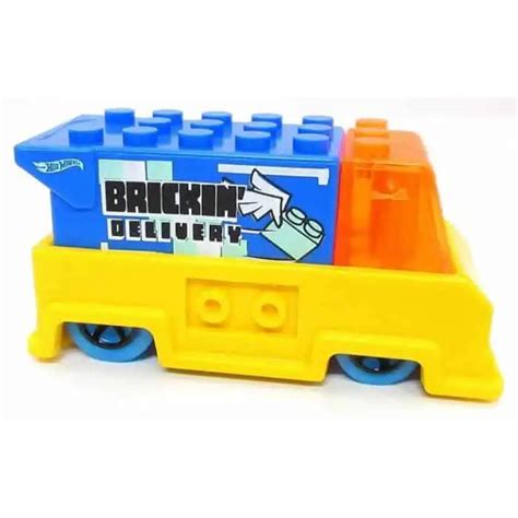 Hot Wheels Brick Rides Brickin Delivery Mega Blocks Universo Hot Wheels