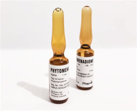 Fitomenadion (Vitamin K1): Manfaat, Dosis dan Efek Samping