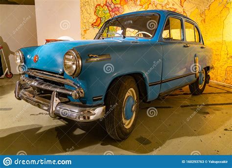 Moscow Russia July 31 2014 Moskvich 410n Made In Ussr 1960s Four