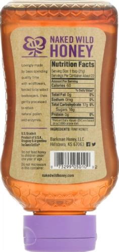 Naked Wild Honey Honey America S Inverted Pet Pk Oz Qfc