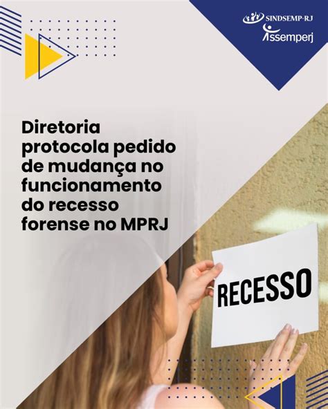 Diretoria protocola pedido de mudança no funcionamento o recesso