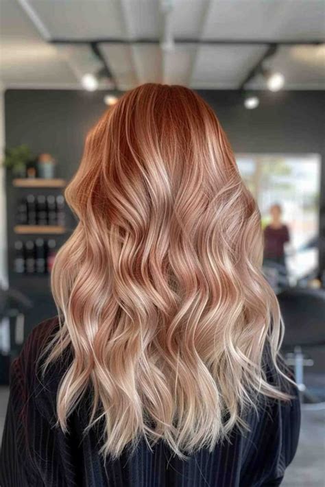 Strawberry Blonde Stunning Ideas With Highlights Balayage Golden Streaks And Dark Roots