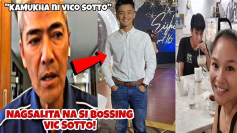 VIC SOTTO NAGSALITA NA PATUNGKOL SA ANAK NILA NI JULIA CLARETE YouTube