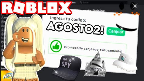 Todos Los Promocodes De Roblox Agosto 2021 Roblox Youtube