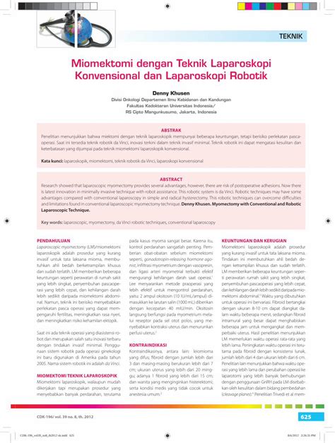 PDF 30 196Teknik Miomektomi Dengan Teknik Laparoskopi Konvensional