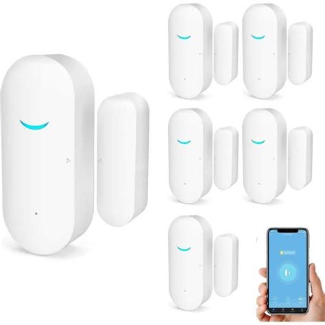 Capteurs Wifi pour Porte et Fenêtre Alarme Intelligente Tuya