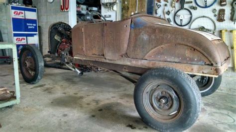 1926 27 Ford Model T Roadster Flathead V8 Rat Rod Vintage Hot Rod NO RESERVE