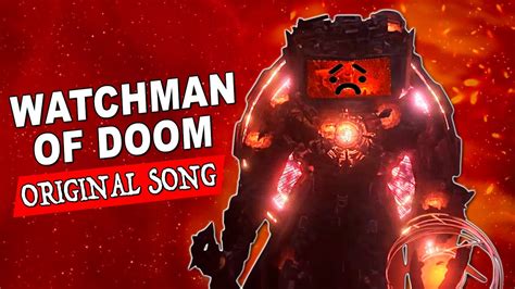 watchman  doom song astro tv man skibidi toilet youtube