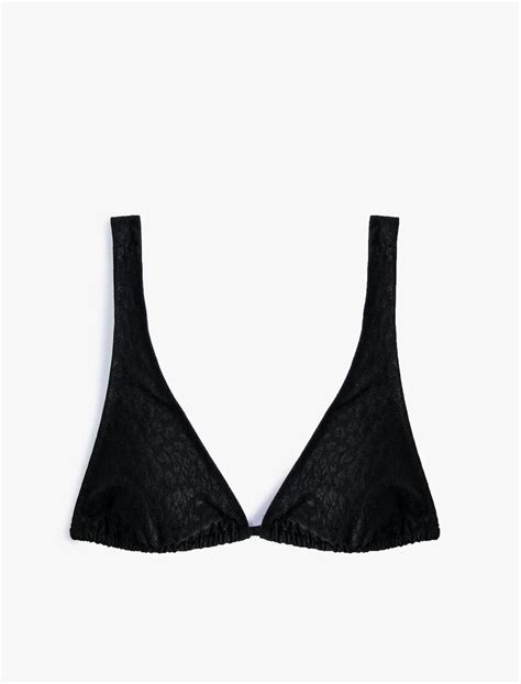 Siyah Kad N Gen Bikini St I Ek Dokulu Kal N Ask L Sak Bm Koton