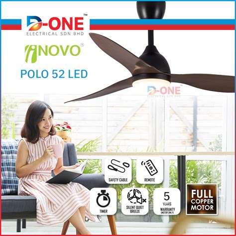 Inovo Dc Motor Ceiling Fan Polo D One Electrical Sdn Bhd