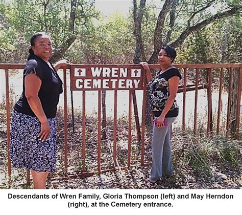 Honoring our Texas Wren Family History – Celebrating Your Journey