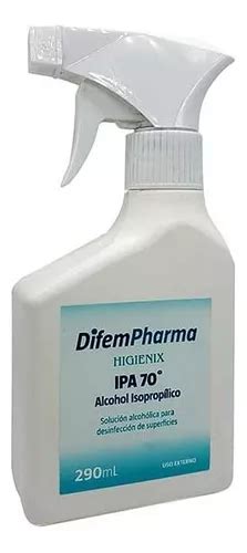 Alcohol Isopropilico 70° 290 Ml Pack X 5 Und Cuotas Sin Interés