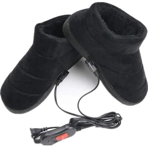 Pantoufles Chauffantes Lectriques Chaussons Chauffants Usb Chauffe