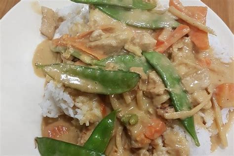 Thai Curry Erdnuss Kokos Hühnchen Von Foxi0815 Chefkoch